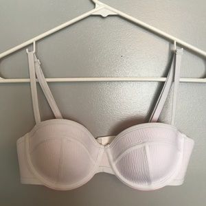 White triangl swim top!